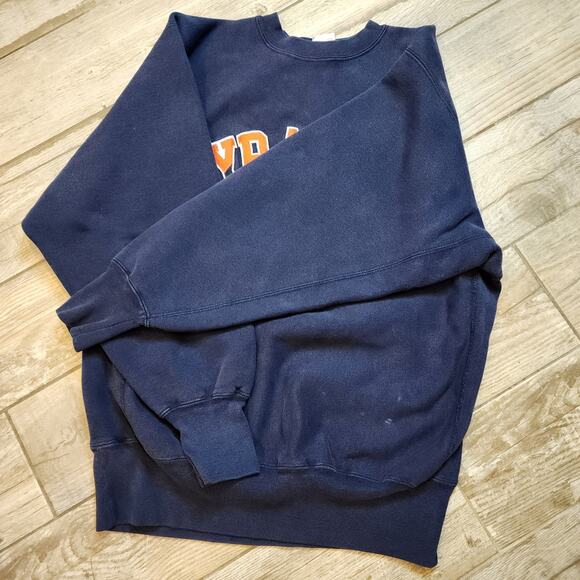 Champion 80s Heavyweight Reverse Weave Syracuse Crew Neck Sweatshirt - Picture 15 of 16